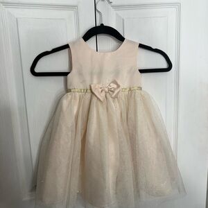 Blueberi Boulevard Cream and Black Dress